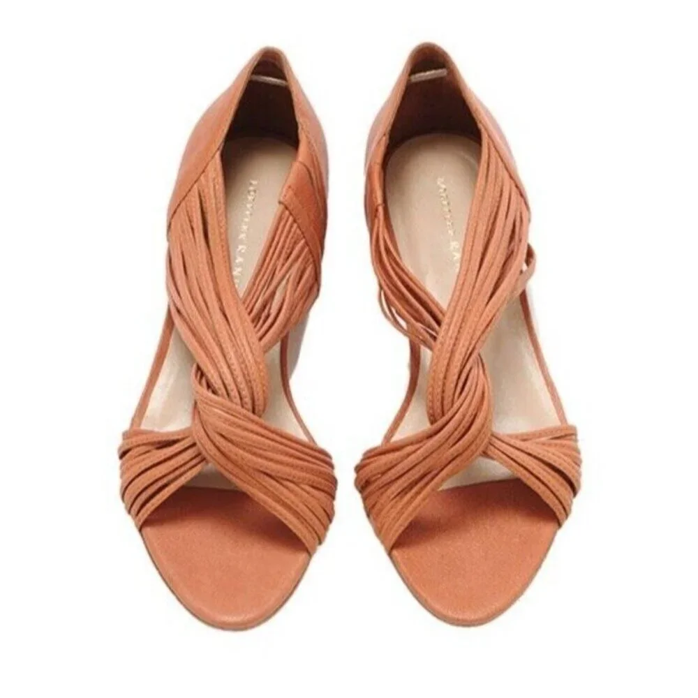 Loeffler Randall Coral Heel Sandals size 9 B